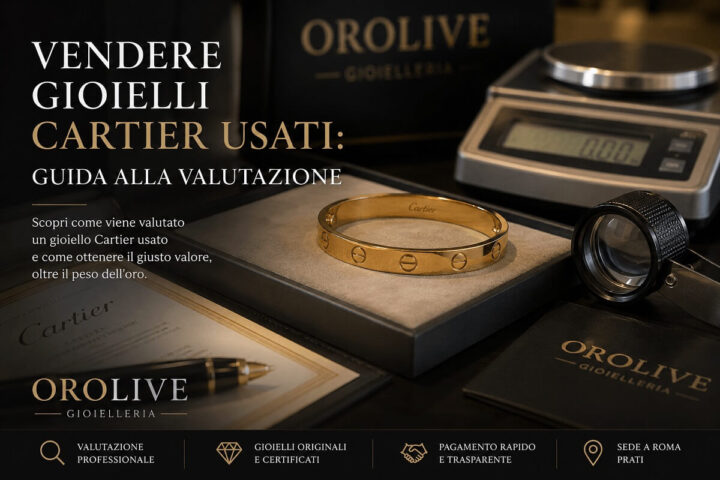 Vendere gioielli Cartier usati con valutazione professionale OroLive