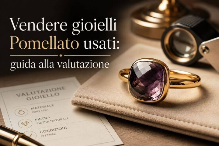 Vendere gioielli Pomellato usati con anello stile Pomellato Nudo su banco di valutazione